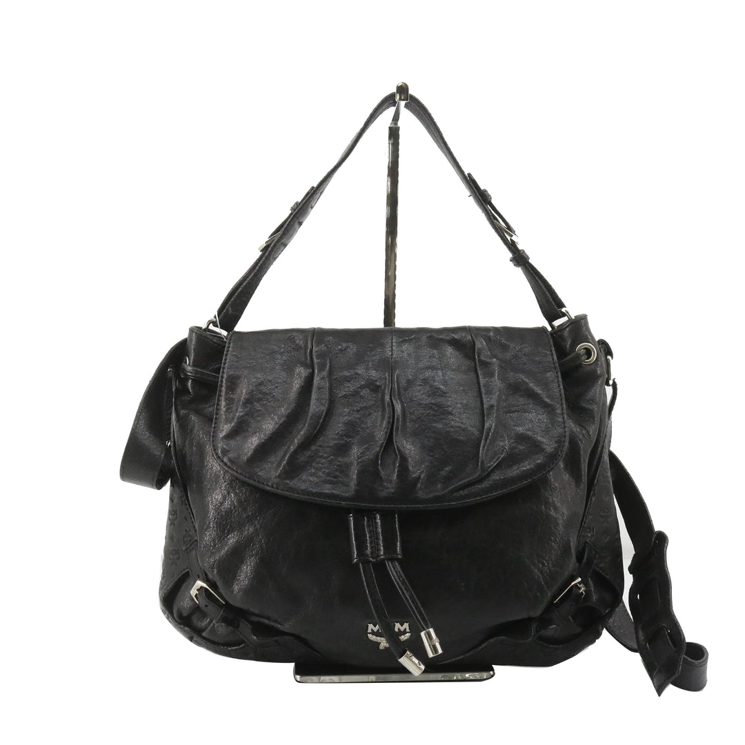 Black Leather Shoulder bag