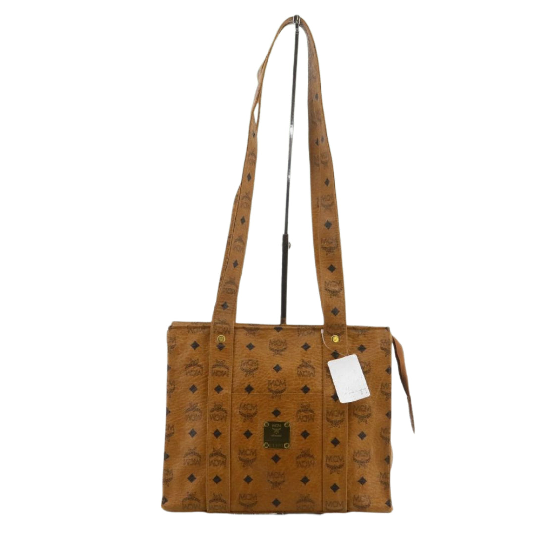Brown Visetos Shoulder Bag