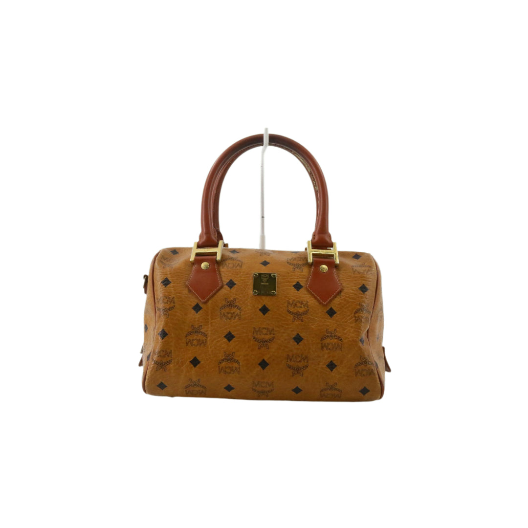 Brown Visetos Handbag