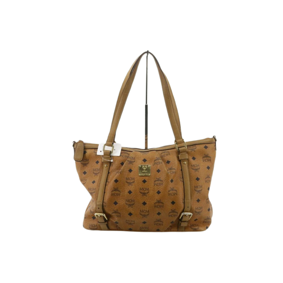 Brown Visetos Tote Bag