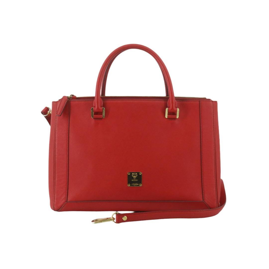 Red 2 Way Handbag