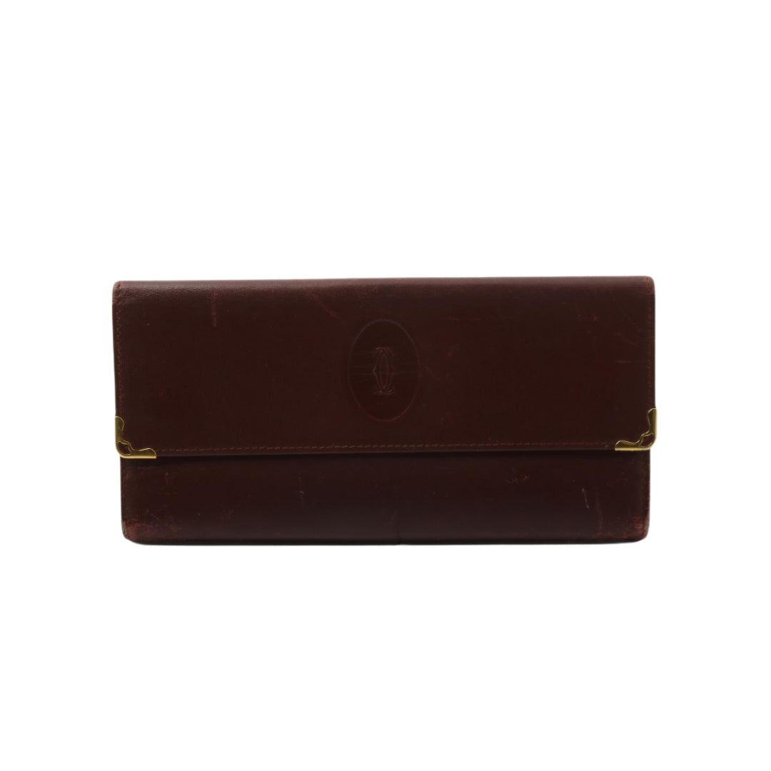 Bordeaux Tri-Fold Wallet