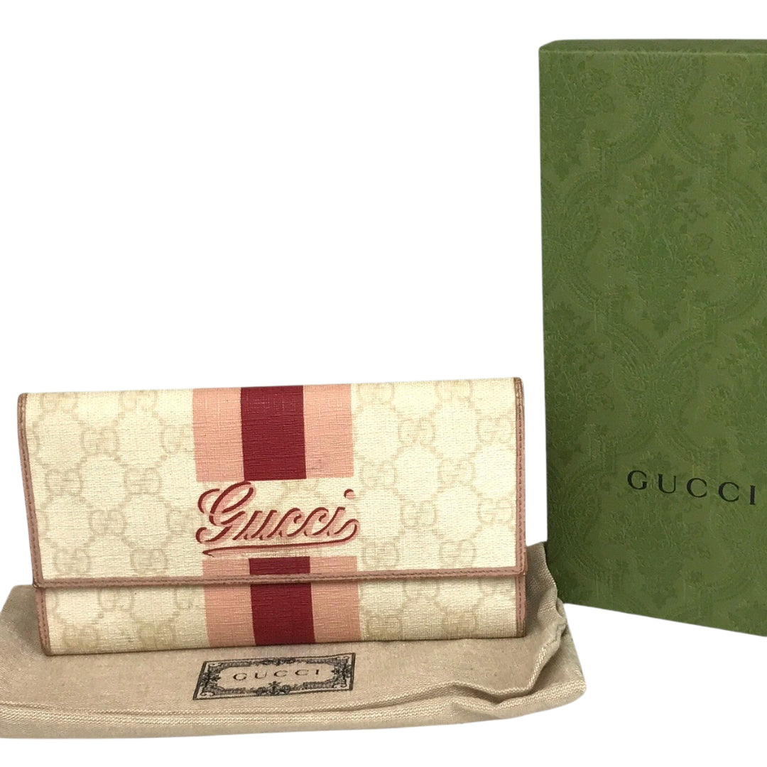 White Long Wallet