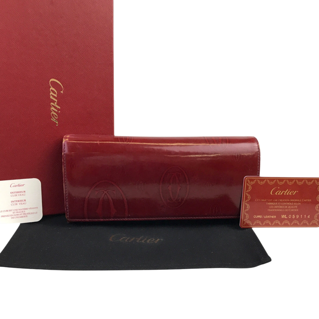 Bordeaux Long Wallet