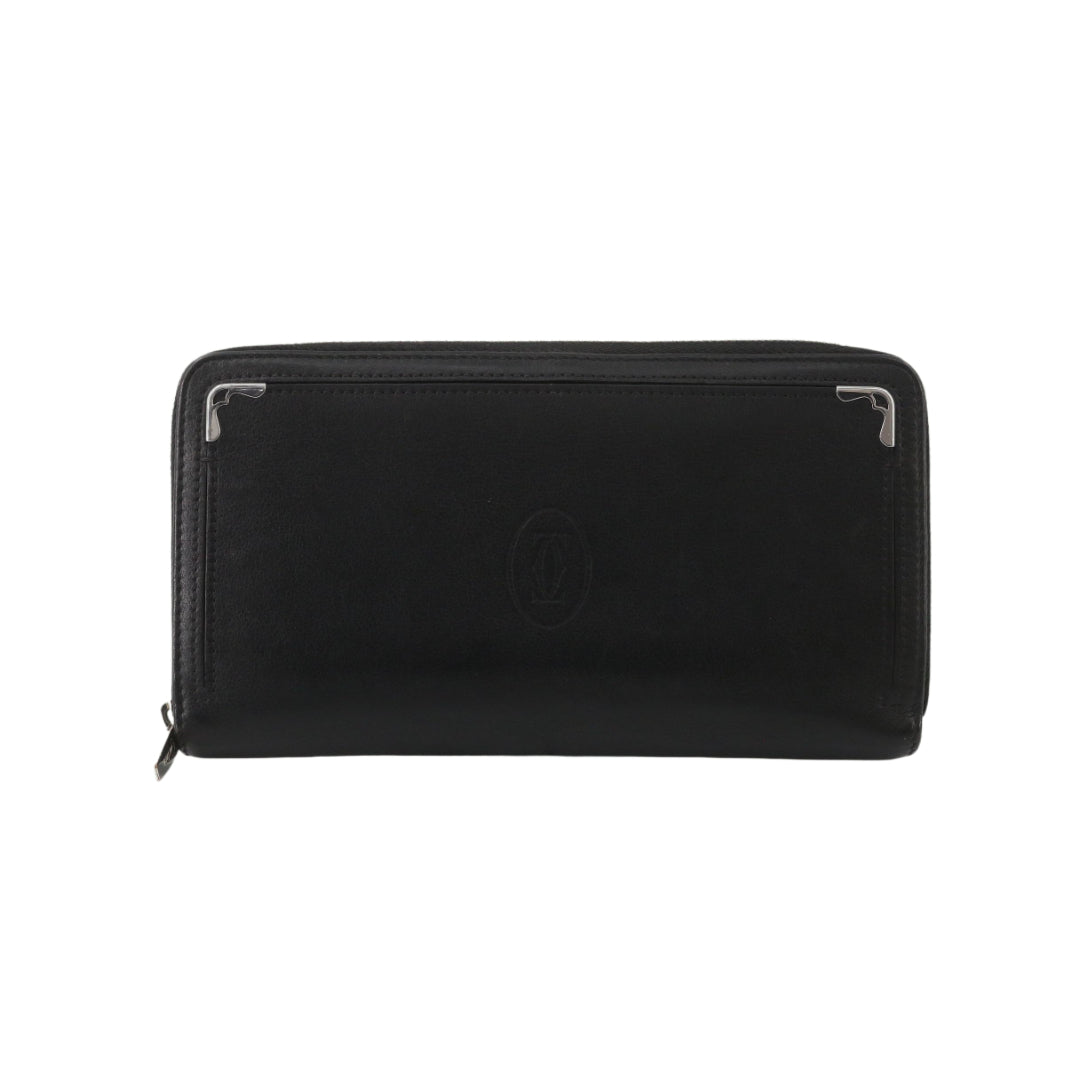 Black Zippy Wallet