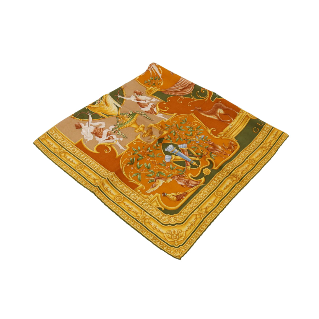 Yellow Silk Scarf