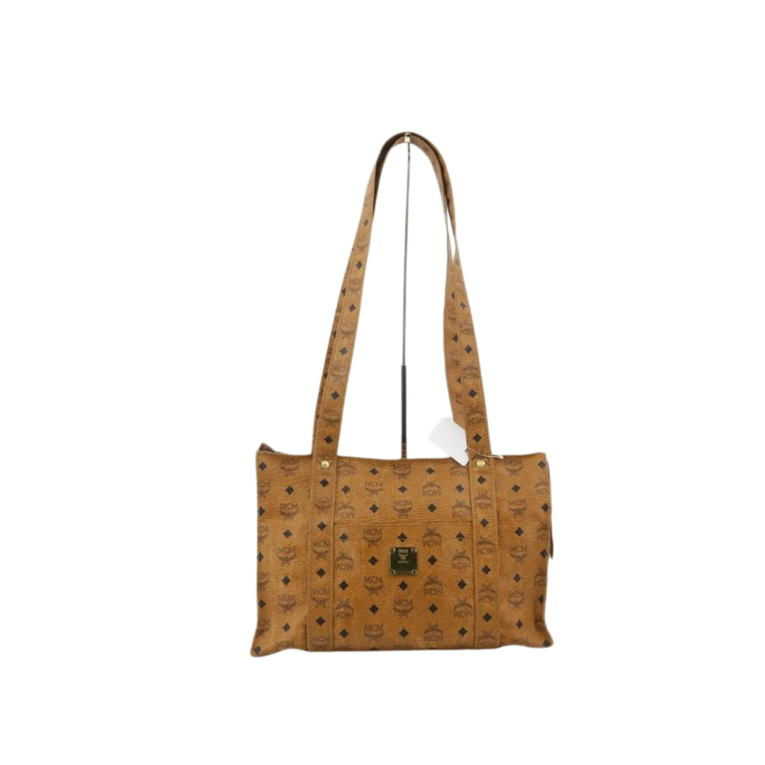 Brown Visetos Shoulder Bag