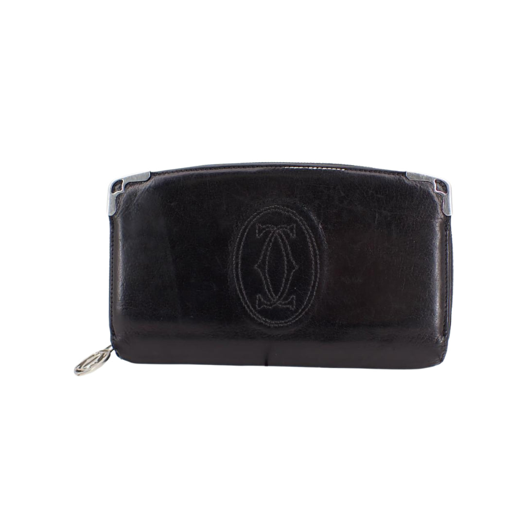 Black Zippy Wallet