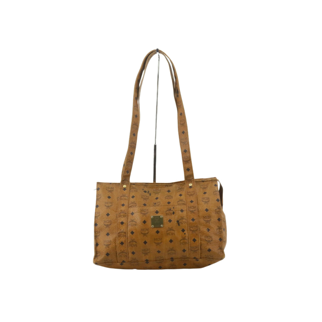 Brown Visetos Shoulder Bag