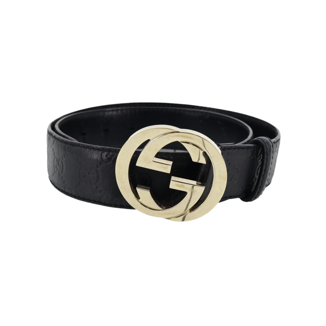 Black GG Canvas Bracelet