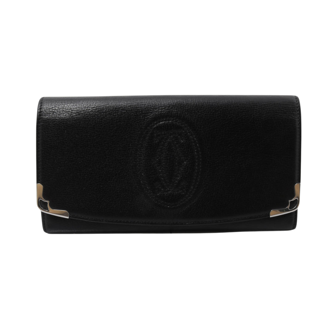 Black Long Wallet