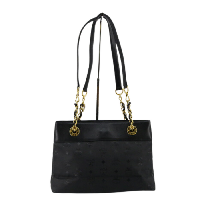 Black Visetos Tote Bag