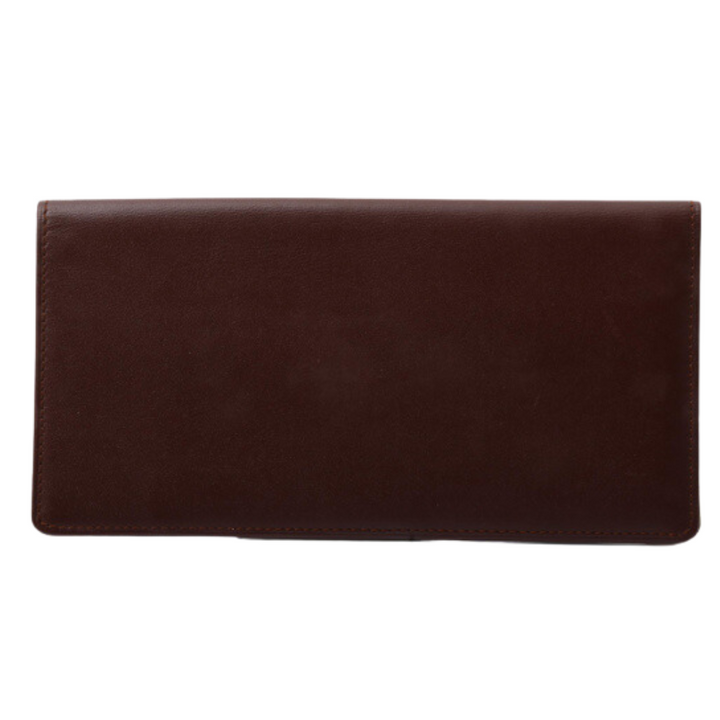 Bordeaux Bi-fold Long Wallet