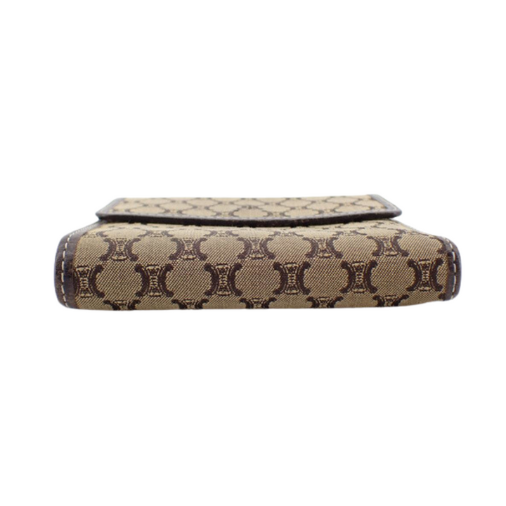Beige Macadam Compact Wallet