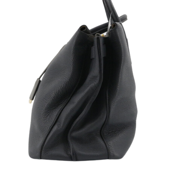Black Leather Handbag