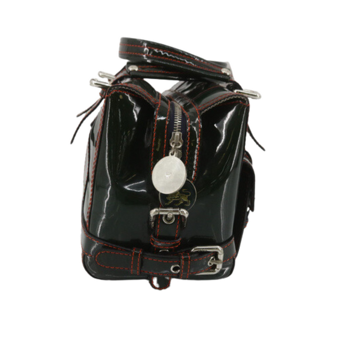 Black Leather Tote Bag