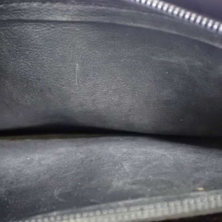Black Leather Long Wallet