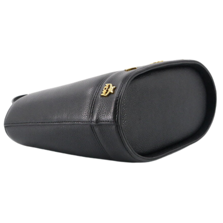 Black Leather Tote Bag