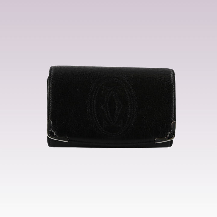 Black Long Wallet