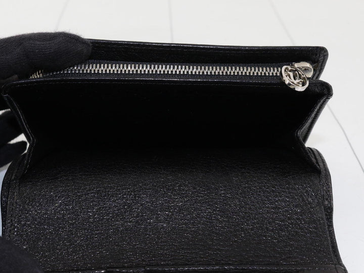 Black Long Wallet