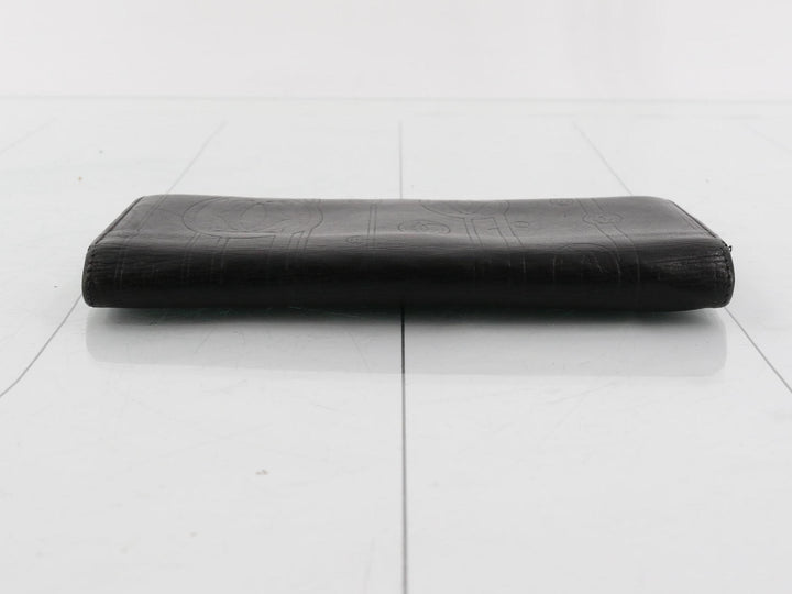 Black Long Wallet