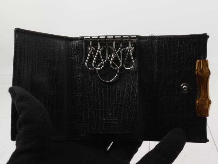Black Bamboo Key Case (6)