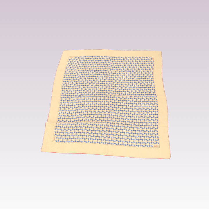 Yellow Silk Scarf