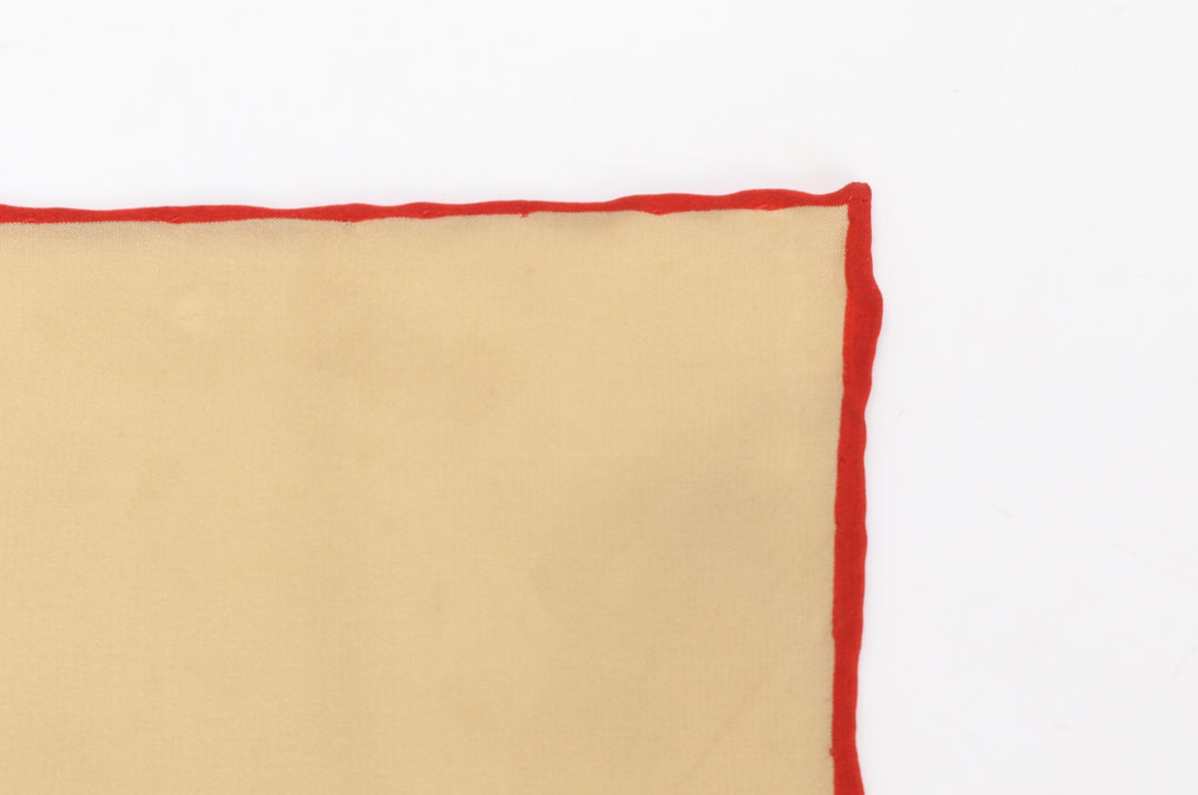 Yellow Silk Scarf