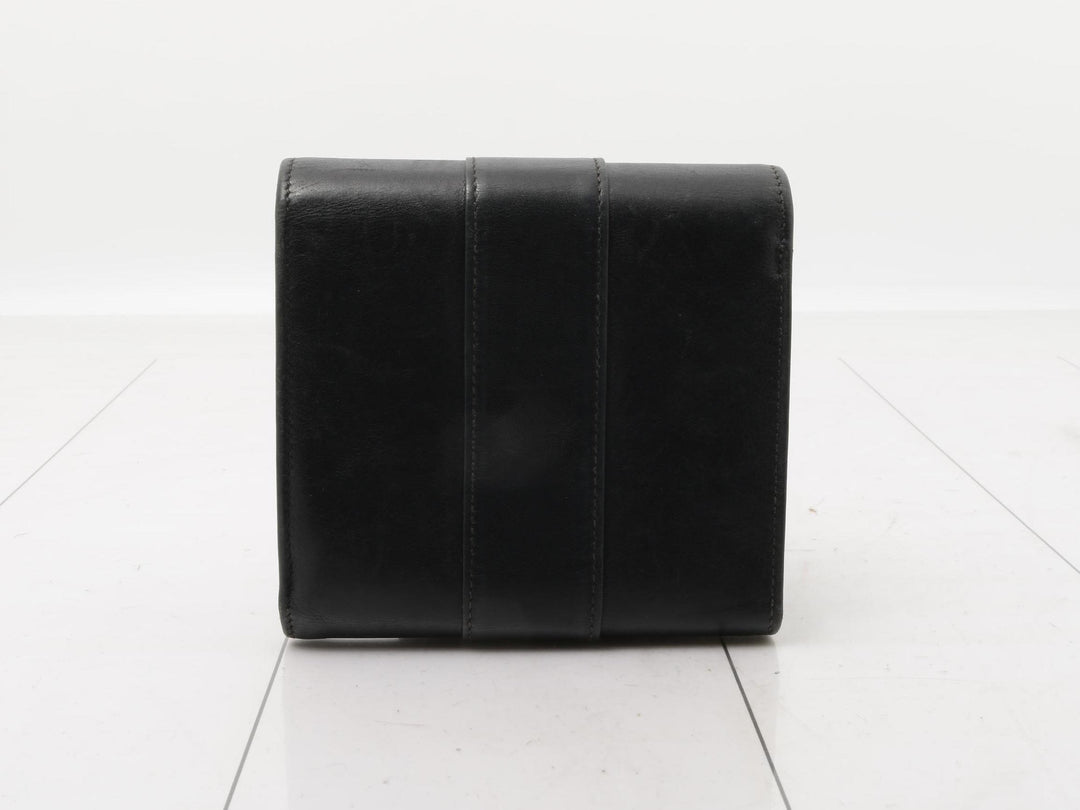 Black Tri-Fold Wallet