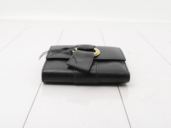 Black Tri-Fold Wallet