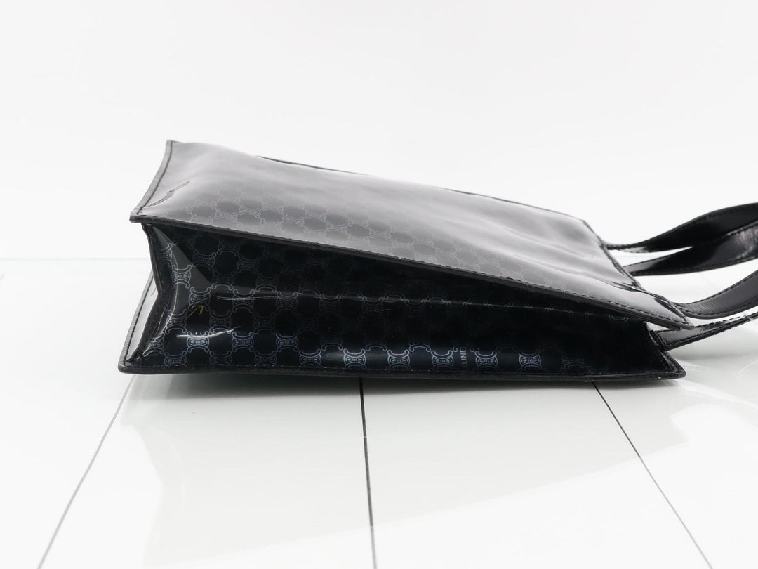 Black Macadam Tote Bag