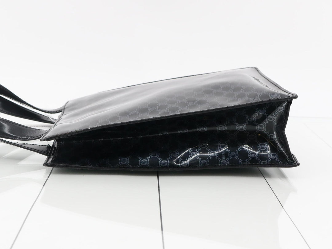 Black Macadam Tote Bag
