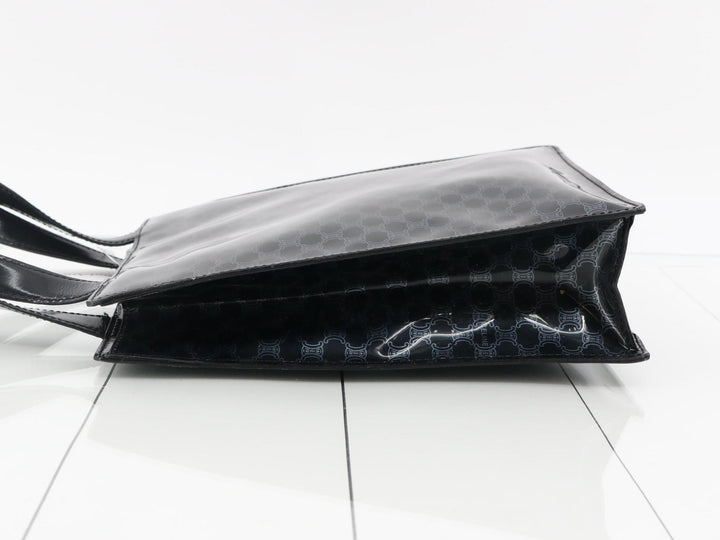 Black Macadam Tote Bag