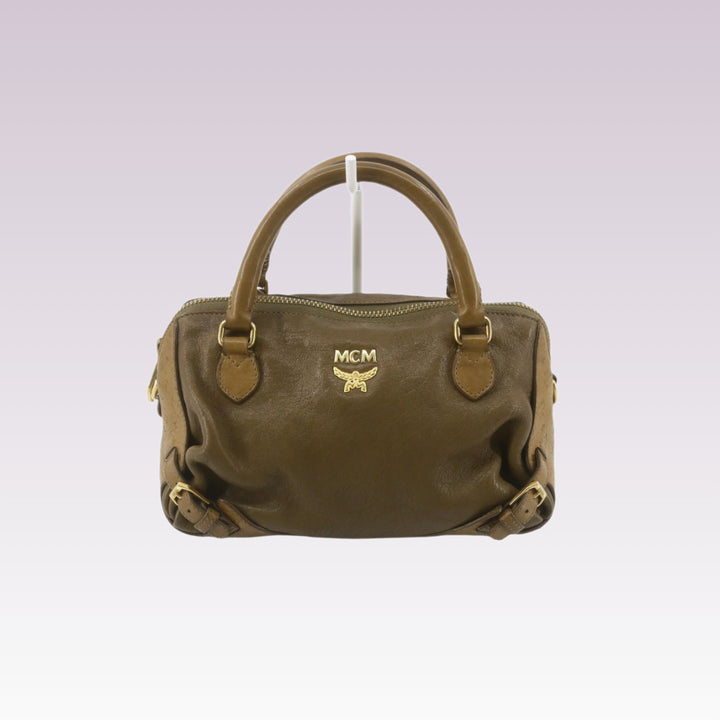 Brown Visetos Tote Bag