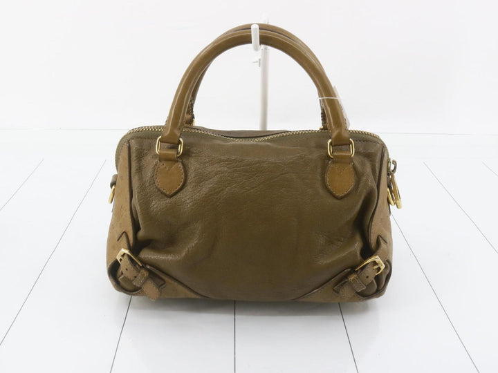 Brown Visetos Tote Bag