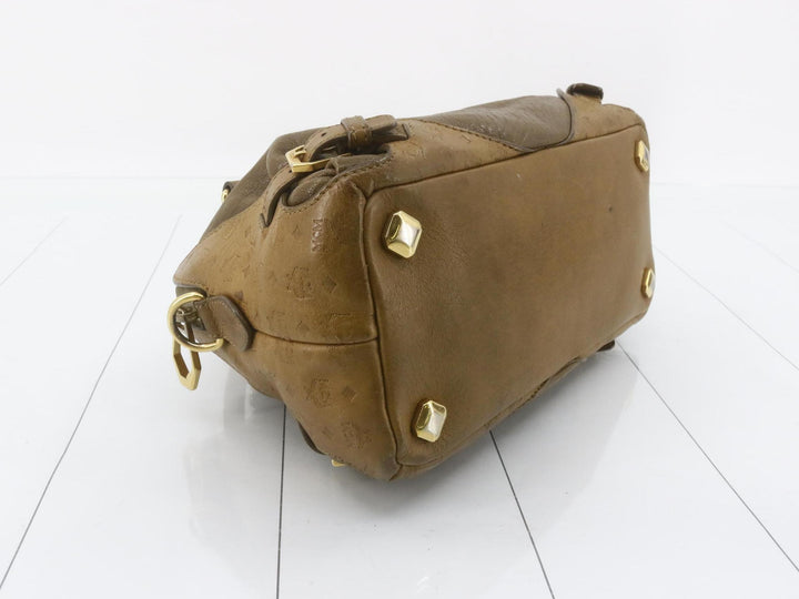 Brown Visetos Tote Bag