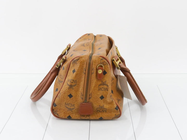 Navy Blue Visetos Tote Bag