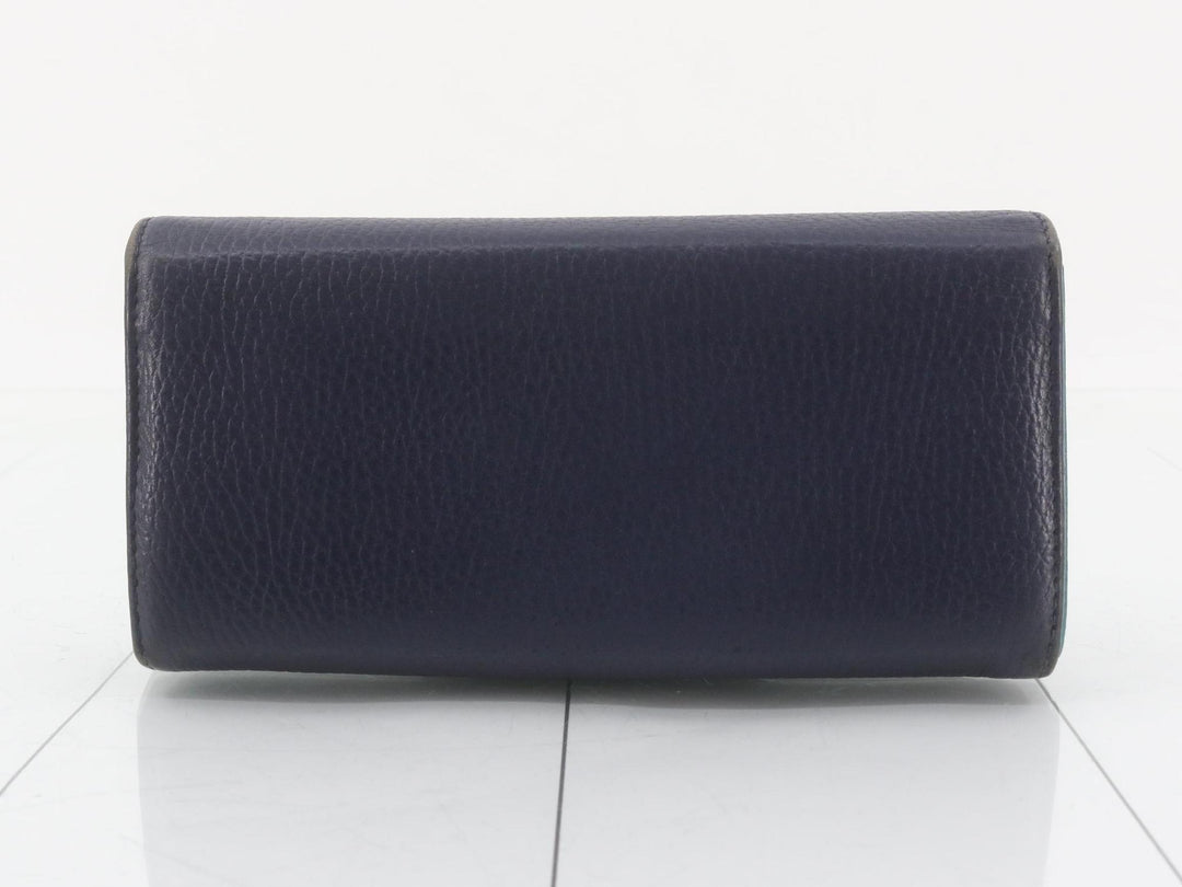 Black Bamboo Long Wallet