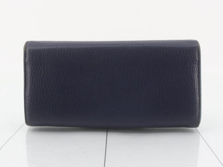 Black Bamboo Long Wallet