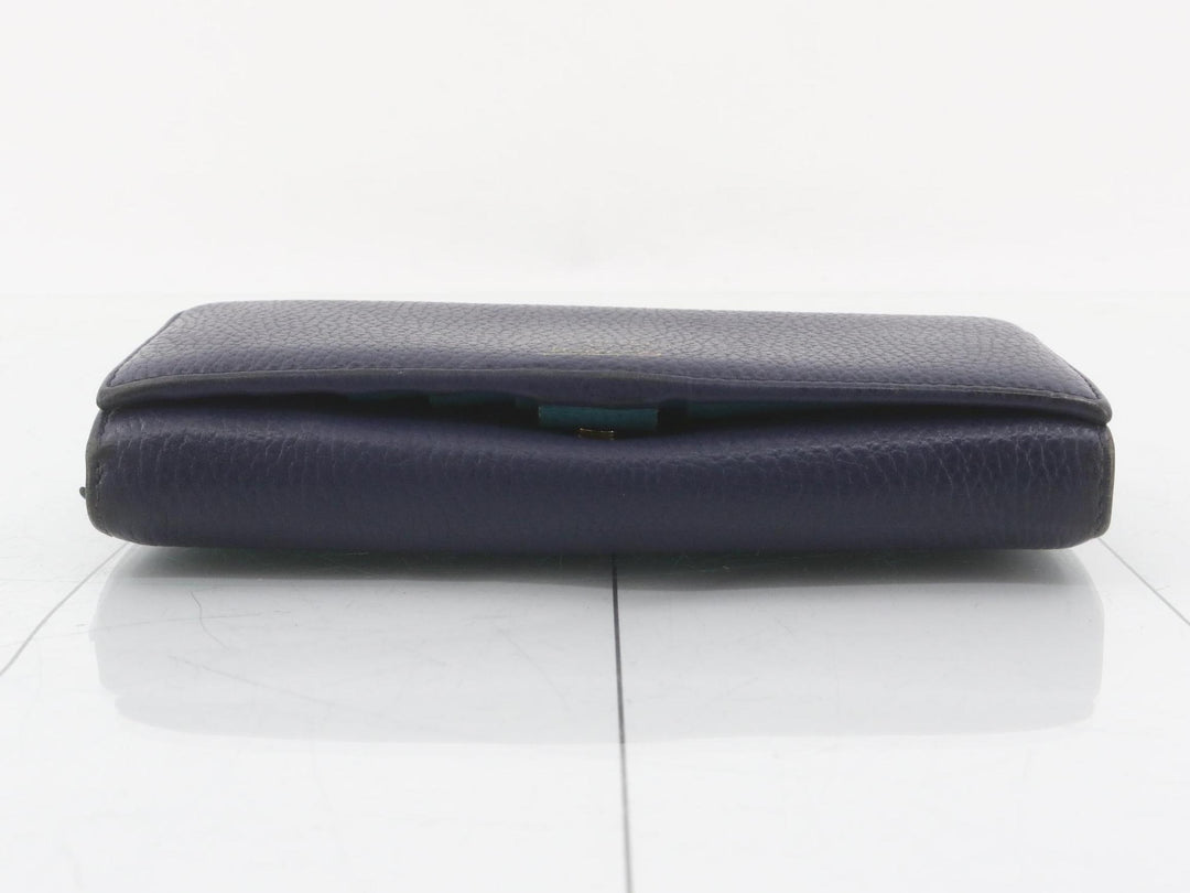 Black Bamboo Long Wallet