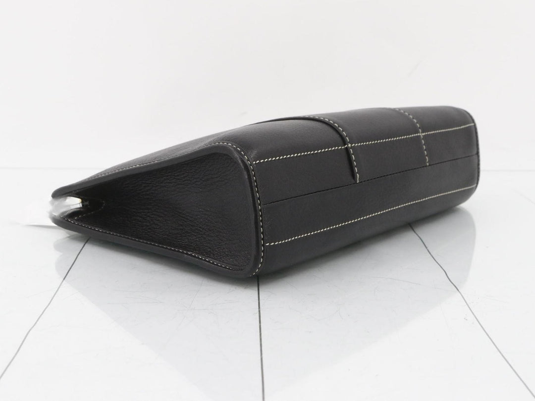 Black GG Canvas Handbag