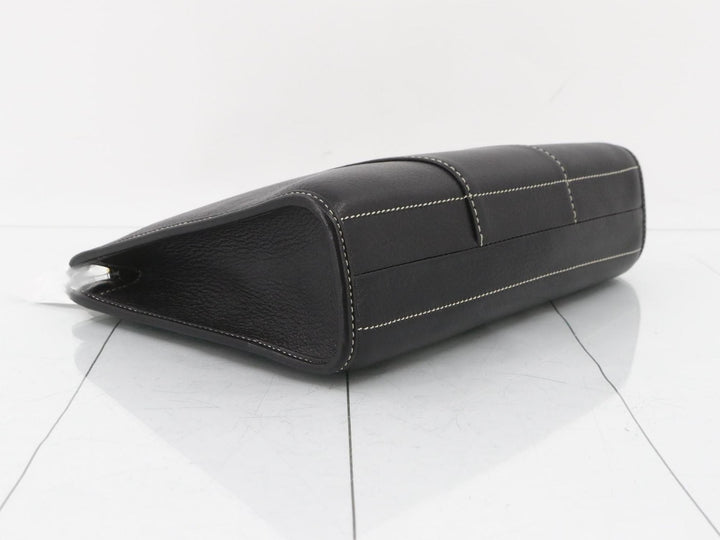Black GG Canvas Handbag