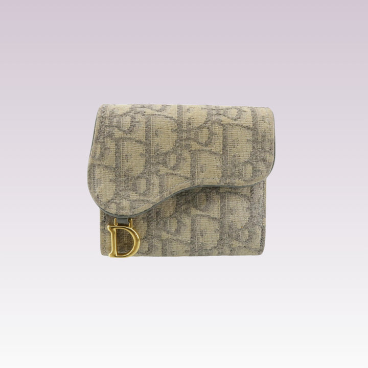 Beige Sima Long Wallet