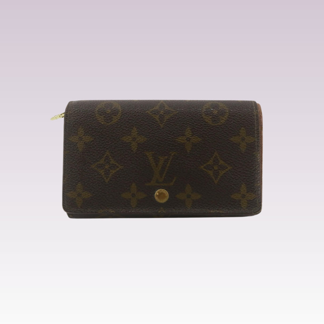 Blue Zippy Wallet