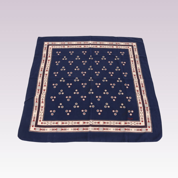 Black Silk Scarf