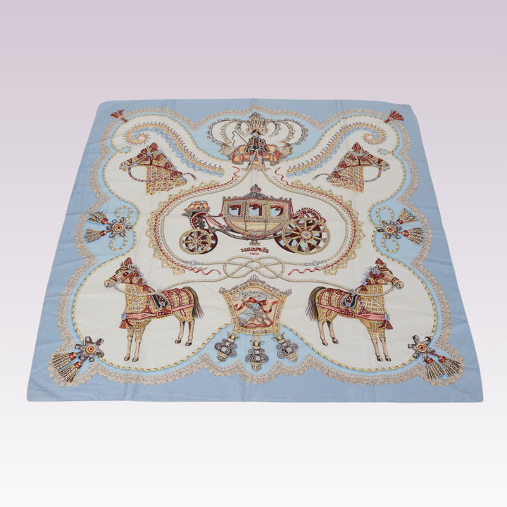 Gray Silk Scarf