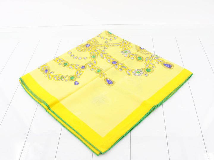 Yellow Silk Scarf