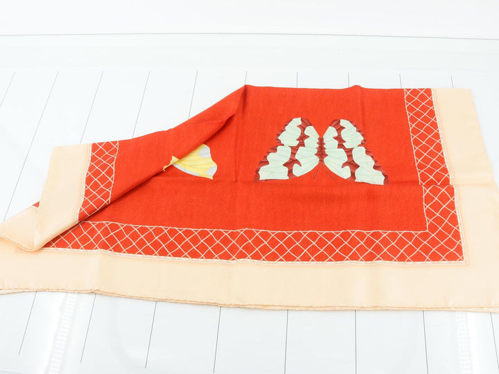 Pink Silk Scarf