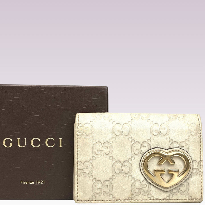 White Sima Compact Wallet