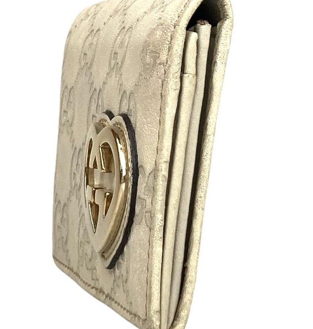 White Sima Compact Wallet